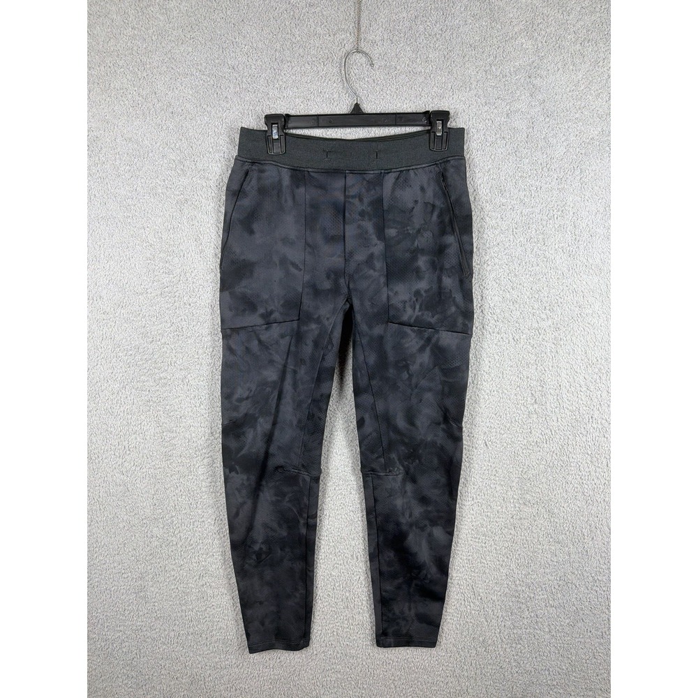 Lululemon Men's Textured Tech Jogger Pants Size M Diamond Dye Gray